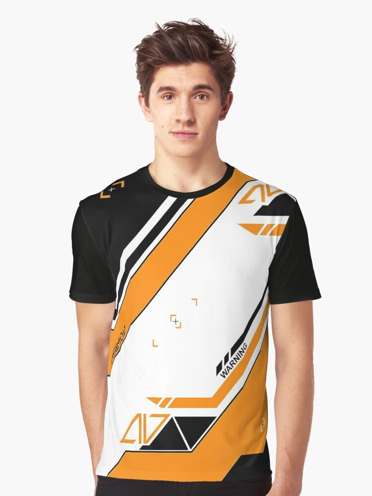 Counter Strike Global Offensive Asiimov Skin Graphic T-Shirt - Men