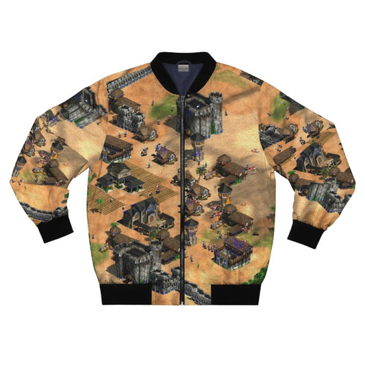 Vintage Age of Empires Gaming Bomber Jacket