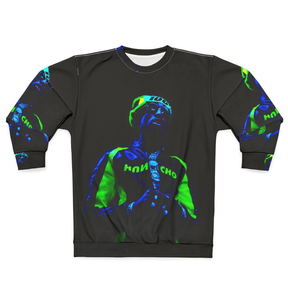 Quavo Migos Neon Green Sweatshirt