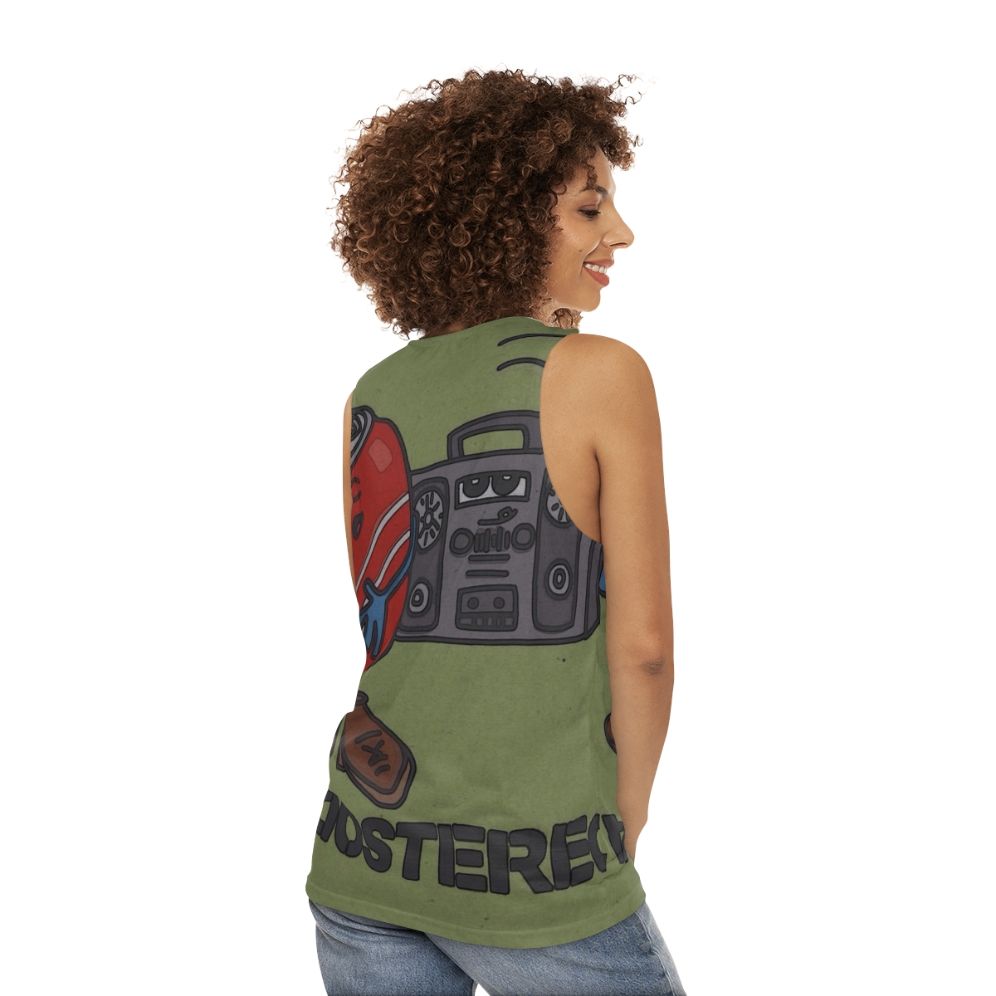 Soda Stereo Unisex Latino Music Tank Top - women back