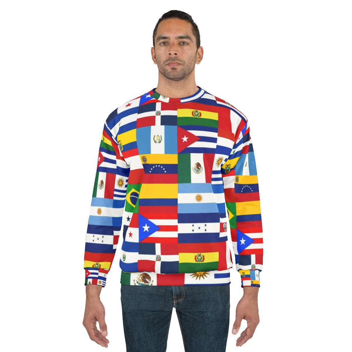 Latin America Flags Sweatshirt - men