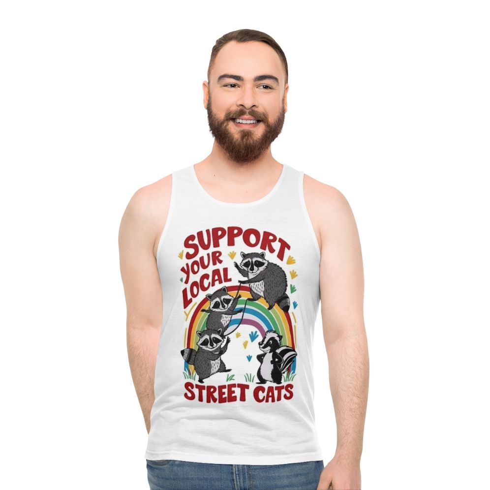 Street Cats Unisex Retro Tank Top - men