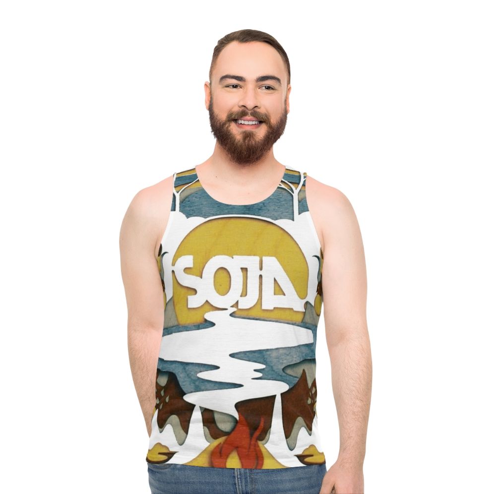 Soja & Hawaii Unisex Reggae Ska Tank Top - men