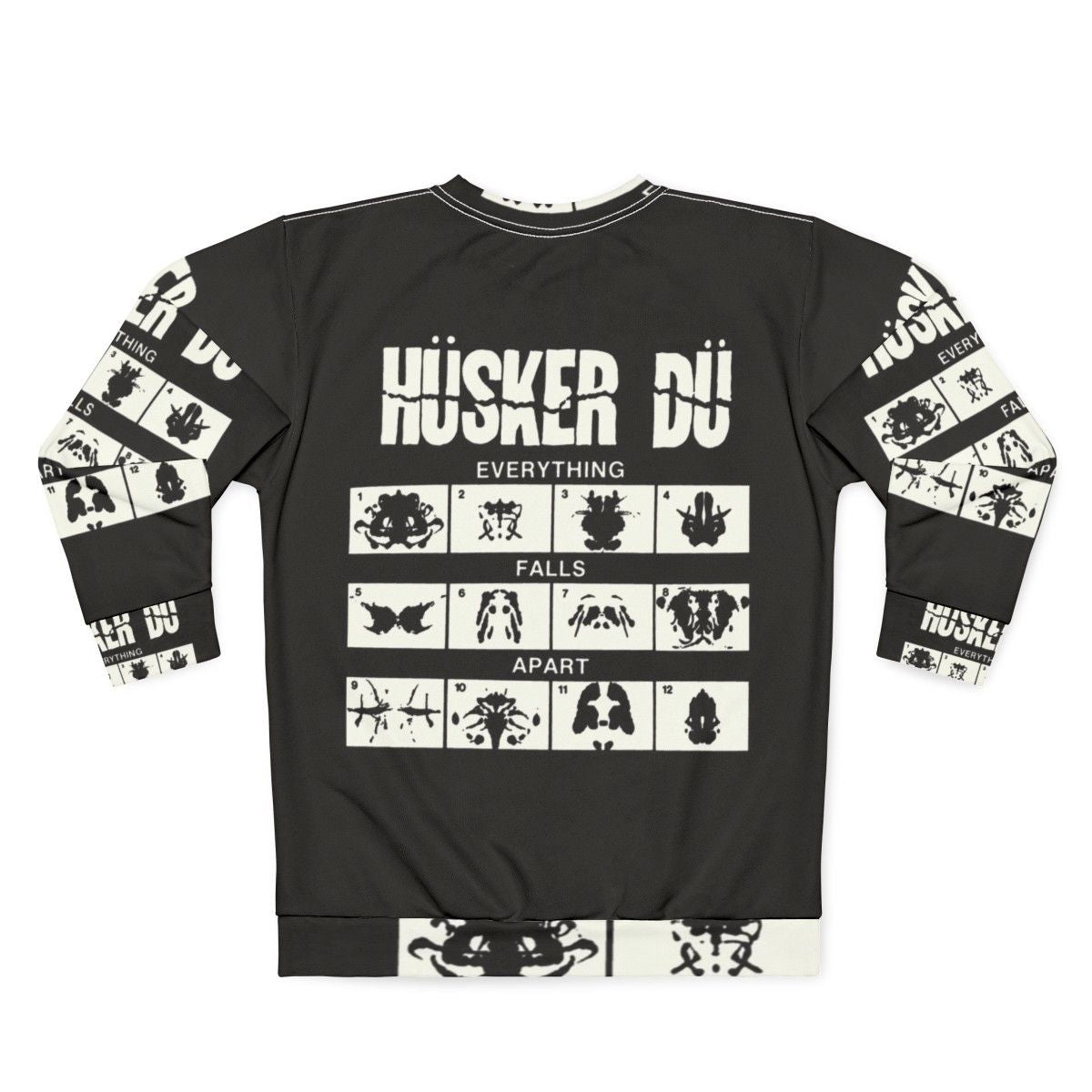 Husker Du Punk Sweatshirt - Back