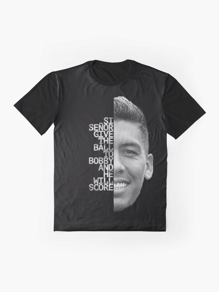 Si Señor - Roberto Firmino Graphic T-Shirt - Flat lay