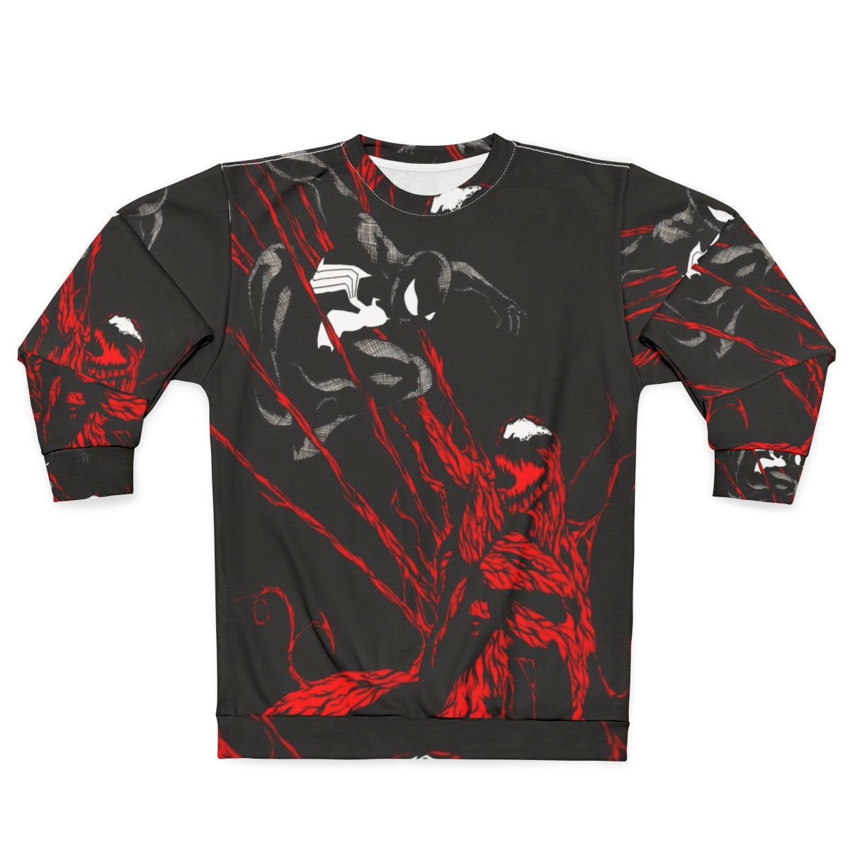 Carnage Sweatshirt featuring Spider-Man's symbiote villain