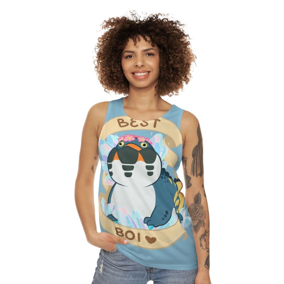 Dodogama chibi design unisex monster hunter world tank top - women