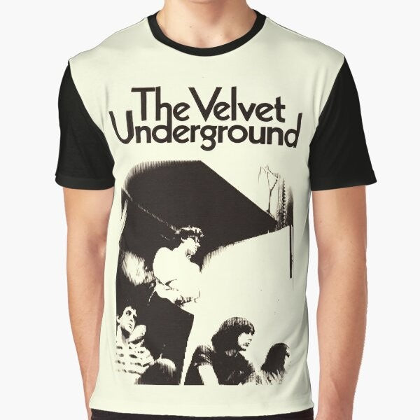 Vintage Velvet Underground T-Shirt featuring iconic Andy Warhol artwork