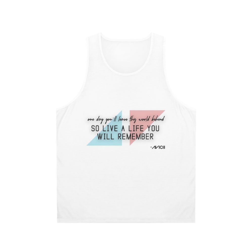 Avicii Tribute Unisex Tank Top