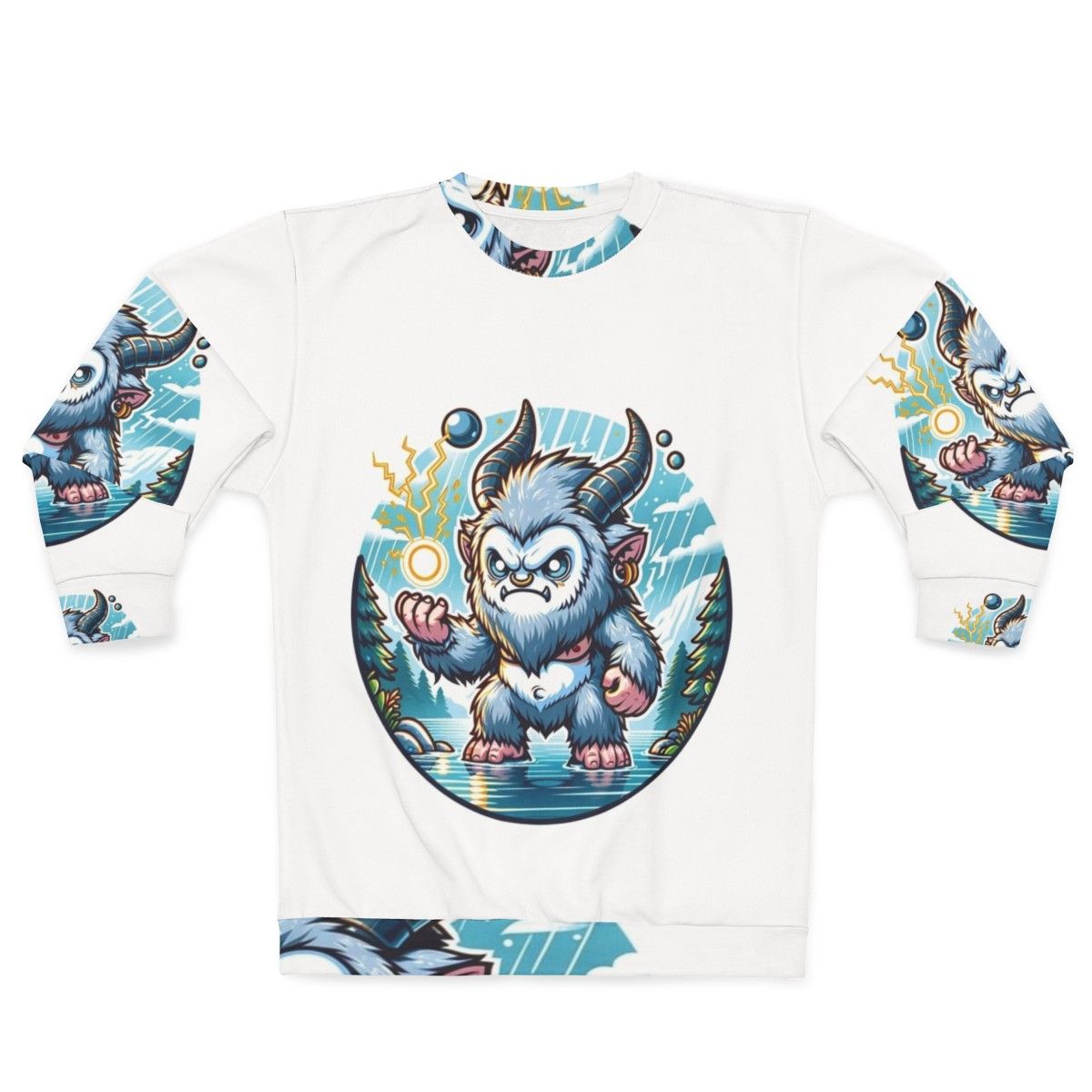 Legendary Silver Ape Fantasy Sweatshirt