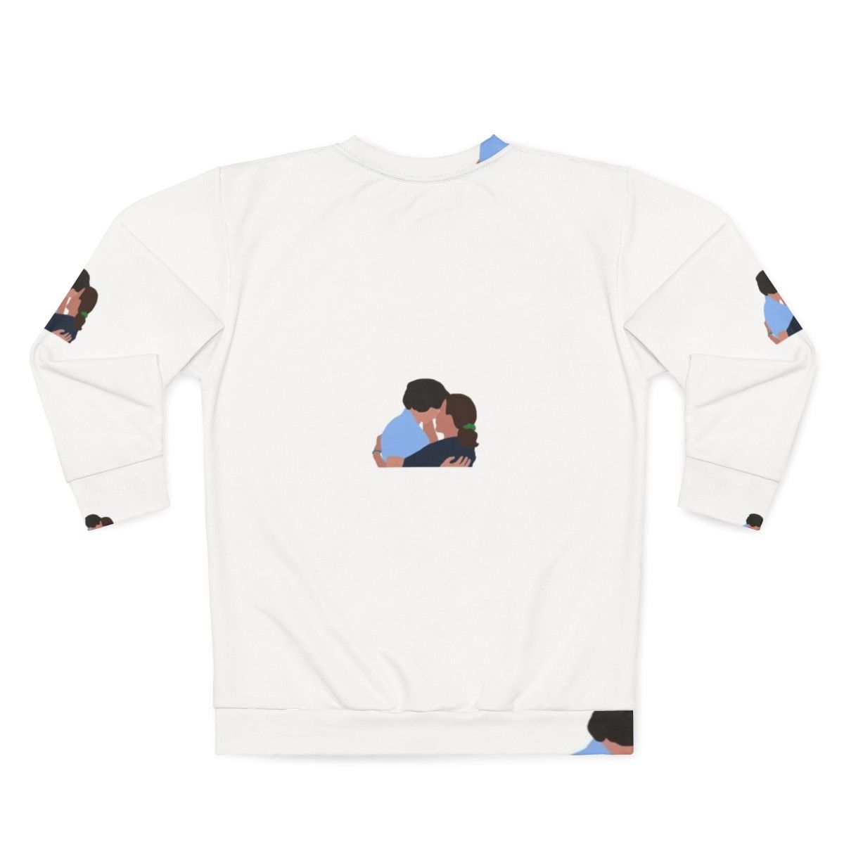 Mike and El Stranger Things Netflix Sweatshirt - Back