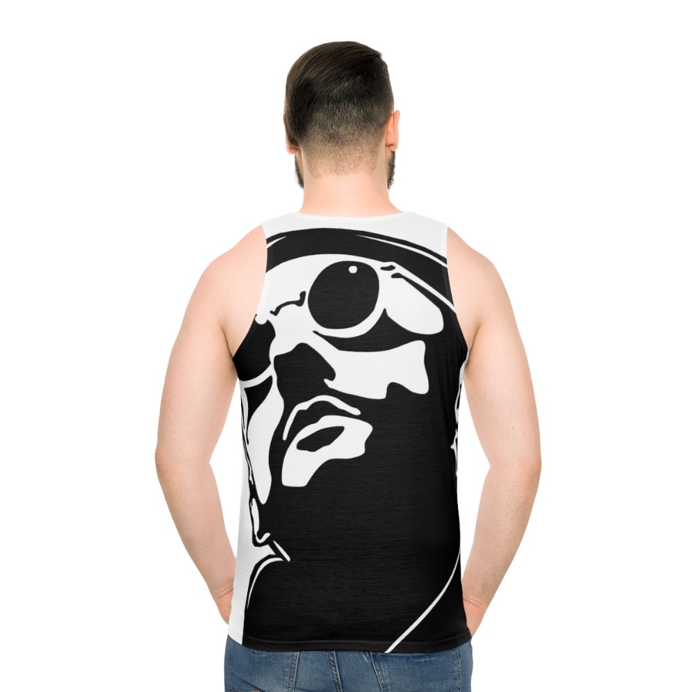 Jean Reno Leon Unisex Tank Top - men back