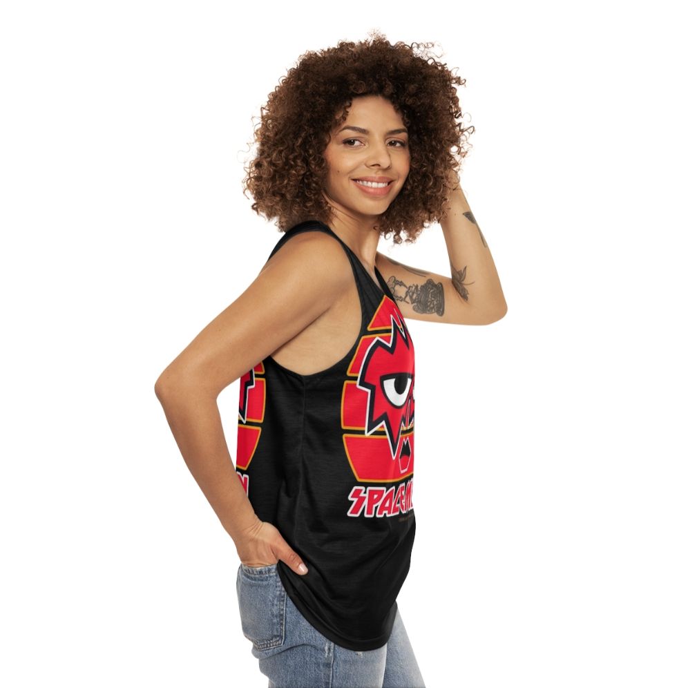 Kiss band fanart spaceman tank top - women side