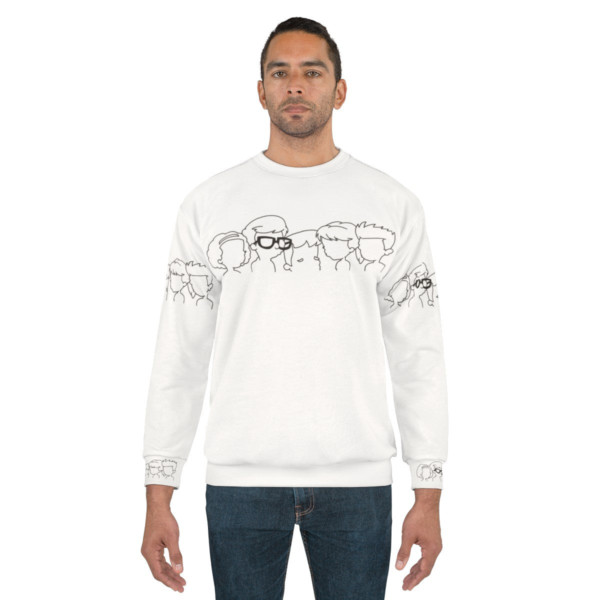 Heads Will Kroll Sweatshirt featuring Big Mouth Netflix TV Show characters - men