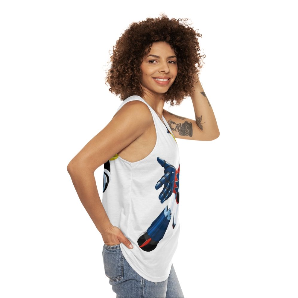 Grandizer Robot Unisex Tank Top - women side