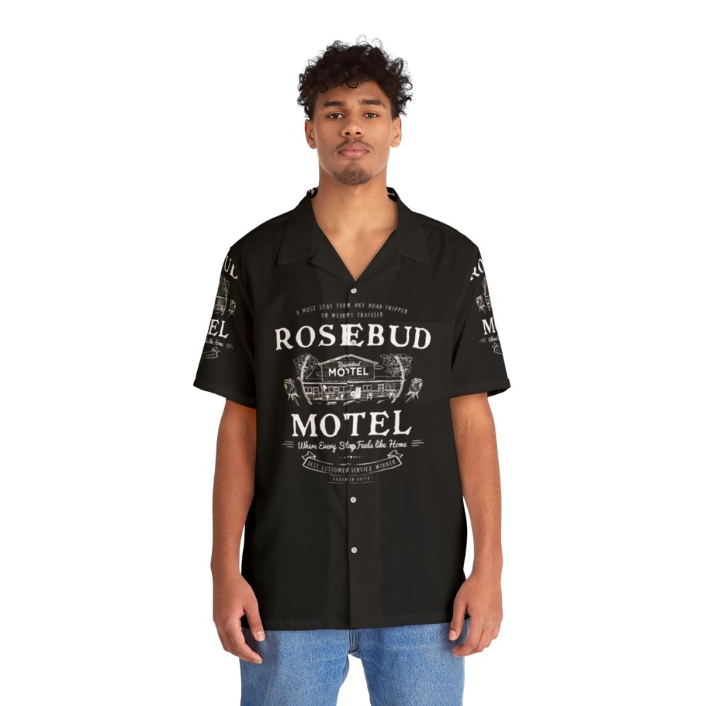 Rosebud Motel Inspired Funny Hawaiian Shirt for Schitt's Creek Fans - People Front