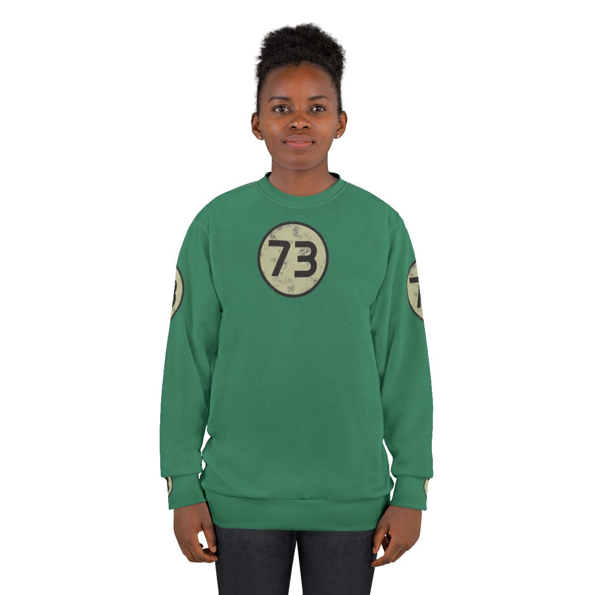 Sheldon's Number 73 Sweatshirt from The Big Bang Theory - women