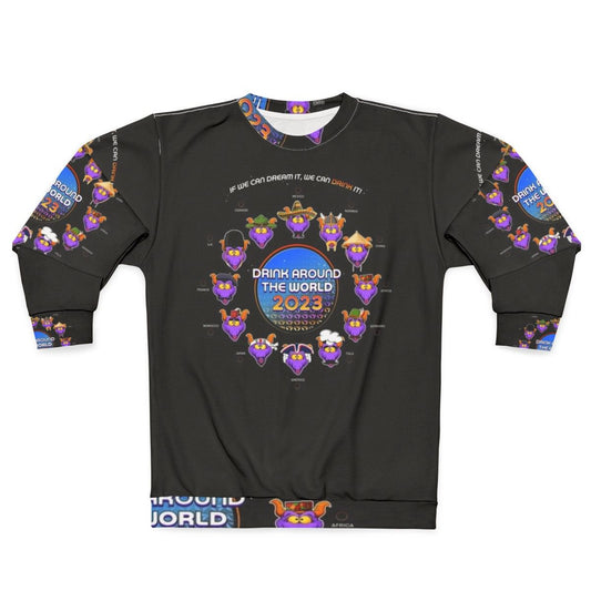 Drink Around The World 2023 Epcot Sweatshirt