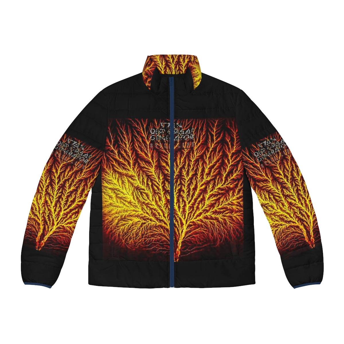 Van Der Graaf Generator 'Still Life' Puffer Jacket featuring progressive rock album artwork