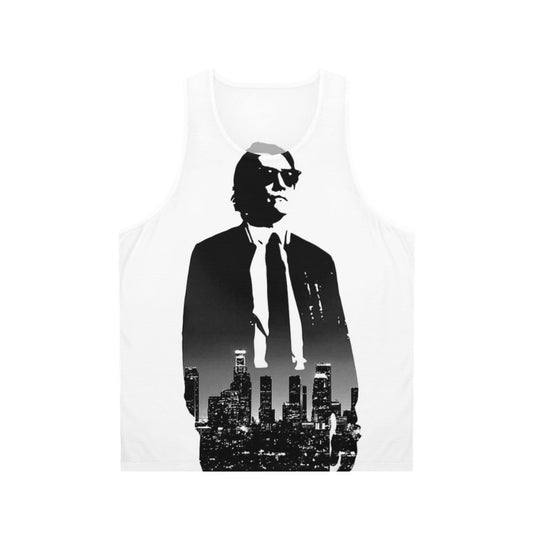 Unisex Nightcrawler Tank Top with Sociopath Protagonist Design