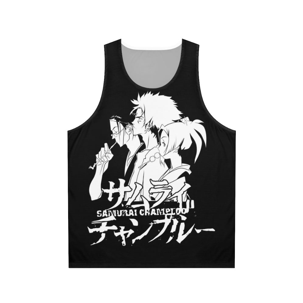 Samurai Champloo anime unisex tank top