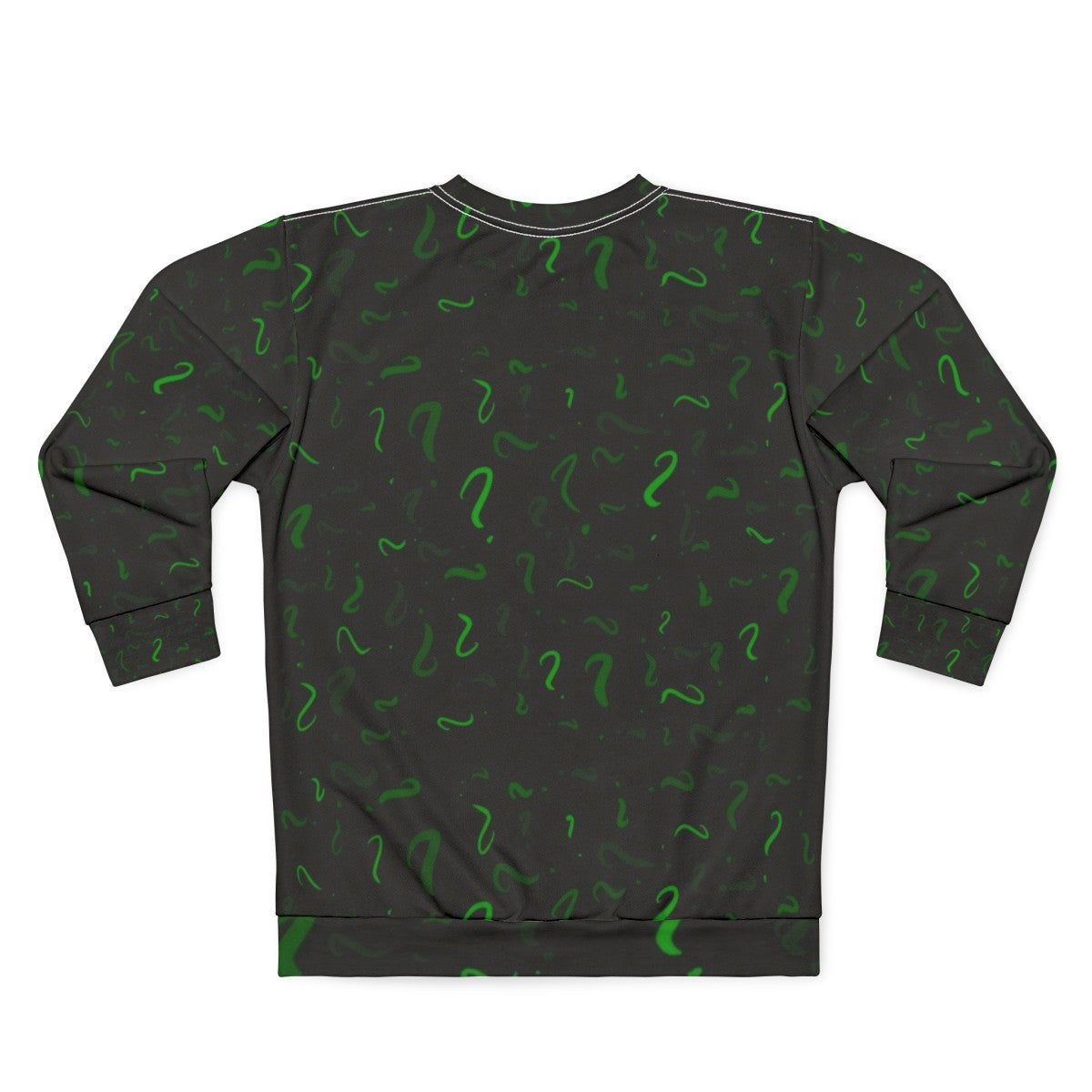 Riddle Me This Superhero Sweatshirt - Back