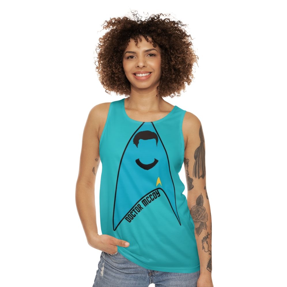 Star Trek Dr. McCoy Unisex Tank Top - women