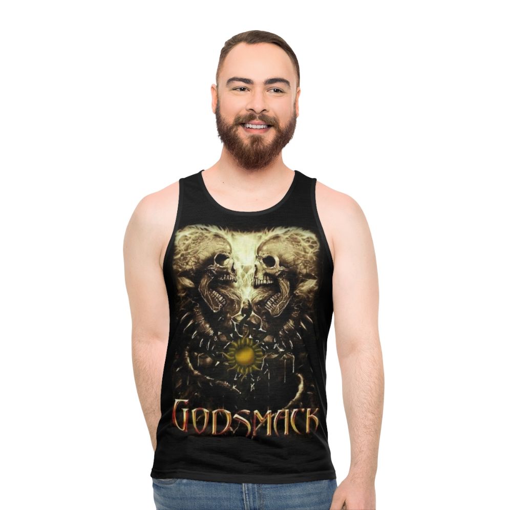 Unisex Retro Godsmack Band Tank Top - men