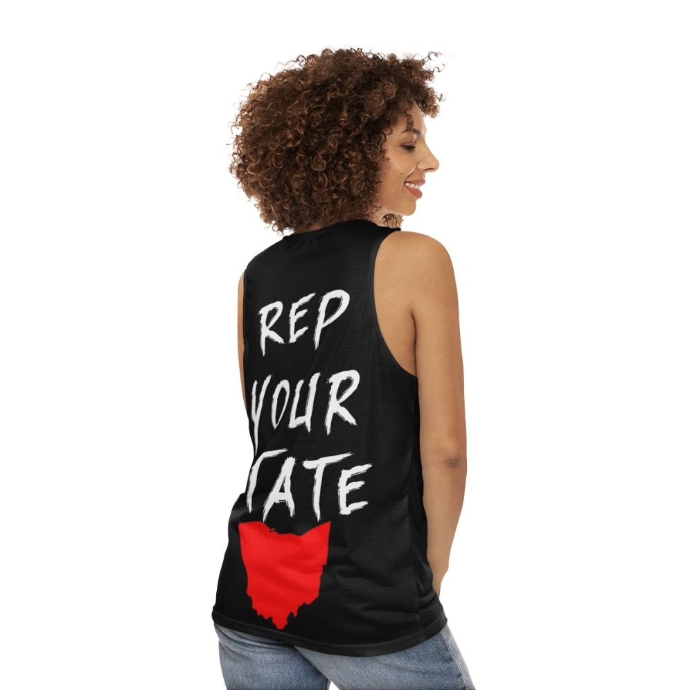 Ohio state pride unisex tank top - women back