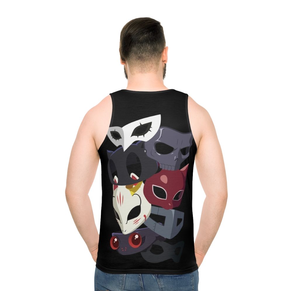 Persona 5 Phantom Thieves Unisex Tank Top - men back