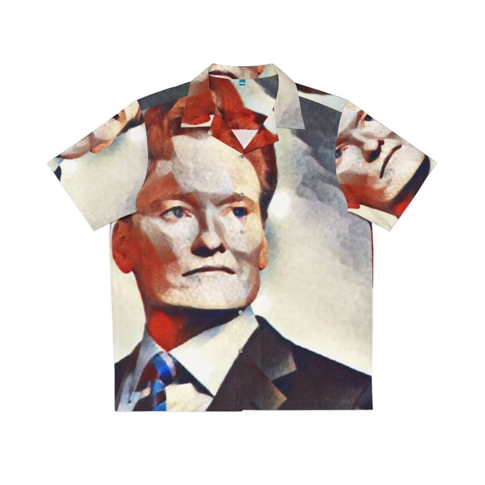 Conan O'Brien Paint Design Hawaiian Shirt