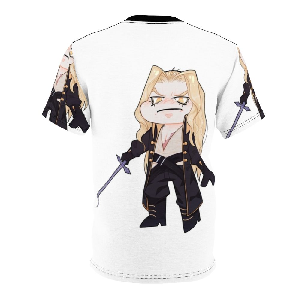 Chibi Alucard Castlevania Inspired T-Shirt - Back