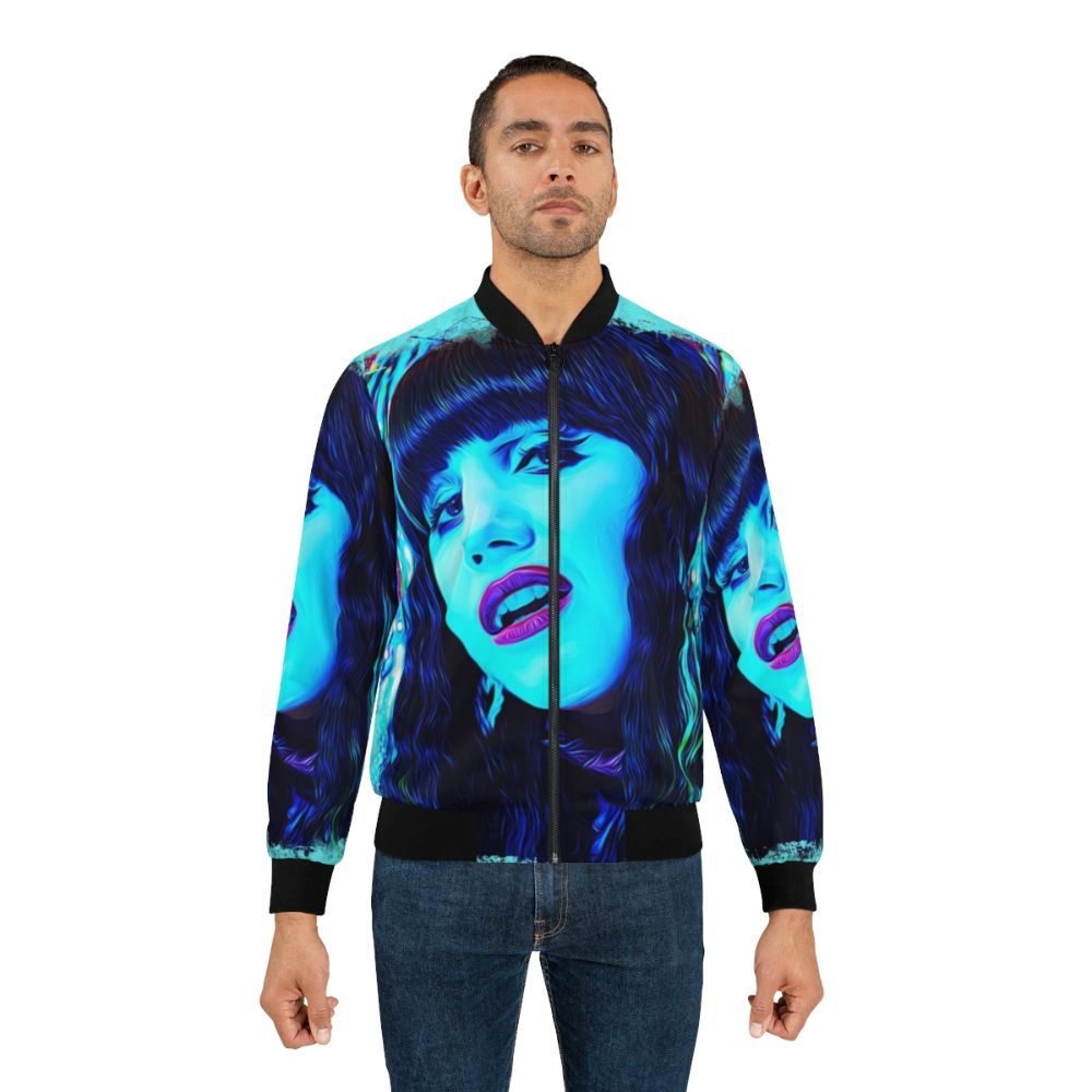 What We Do In The Shadows Nadja Bomber Jacket, featuring the character Nadja from the hit vampire comedy series - Lifestyle