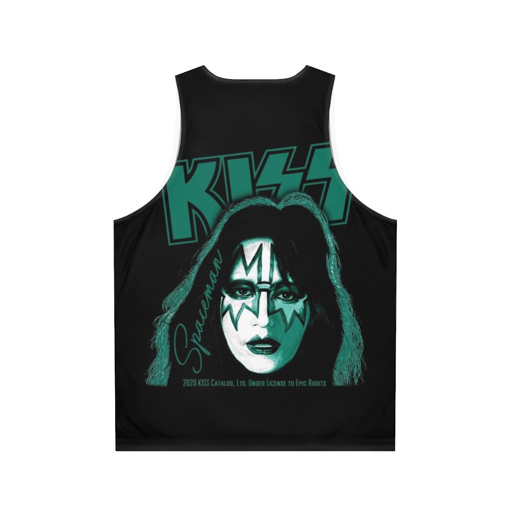 Spaceman Kiss Rock Band Unisex Tank Top - Back