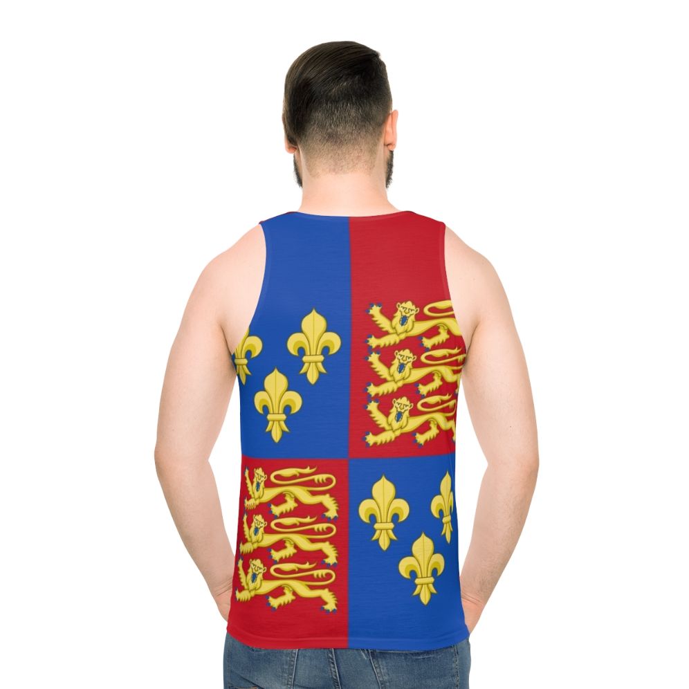 King Henry V Royal Heraldry Tank Top - men back