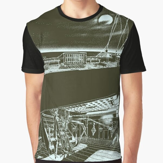 Return of the Obra Dinn video game inspired graphic t-shirt design