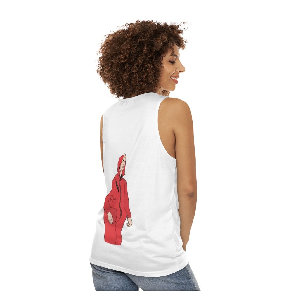 Money Heist Rio Unisex Tank Top - women back