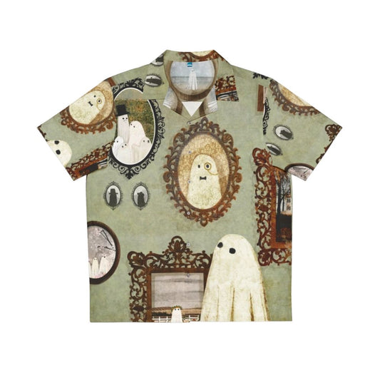 Haunted vintage portrait Hawaiian shirt