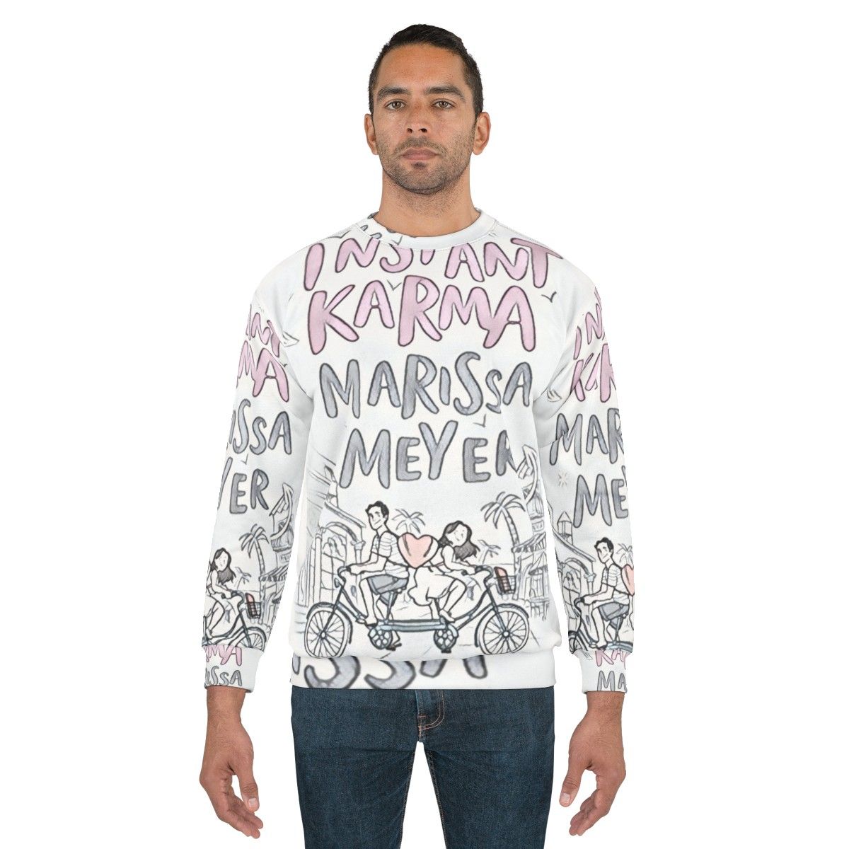 Instant Karma Sweatshirt featuring Lunar Chronicles design - men