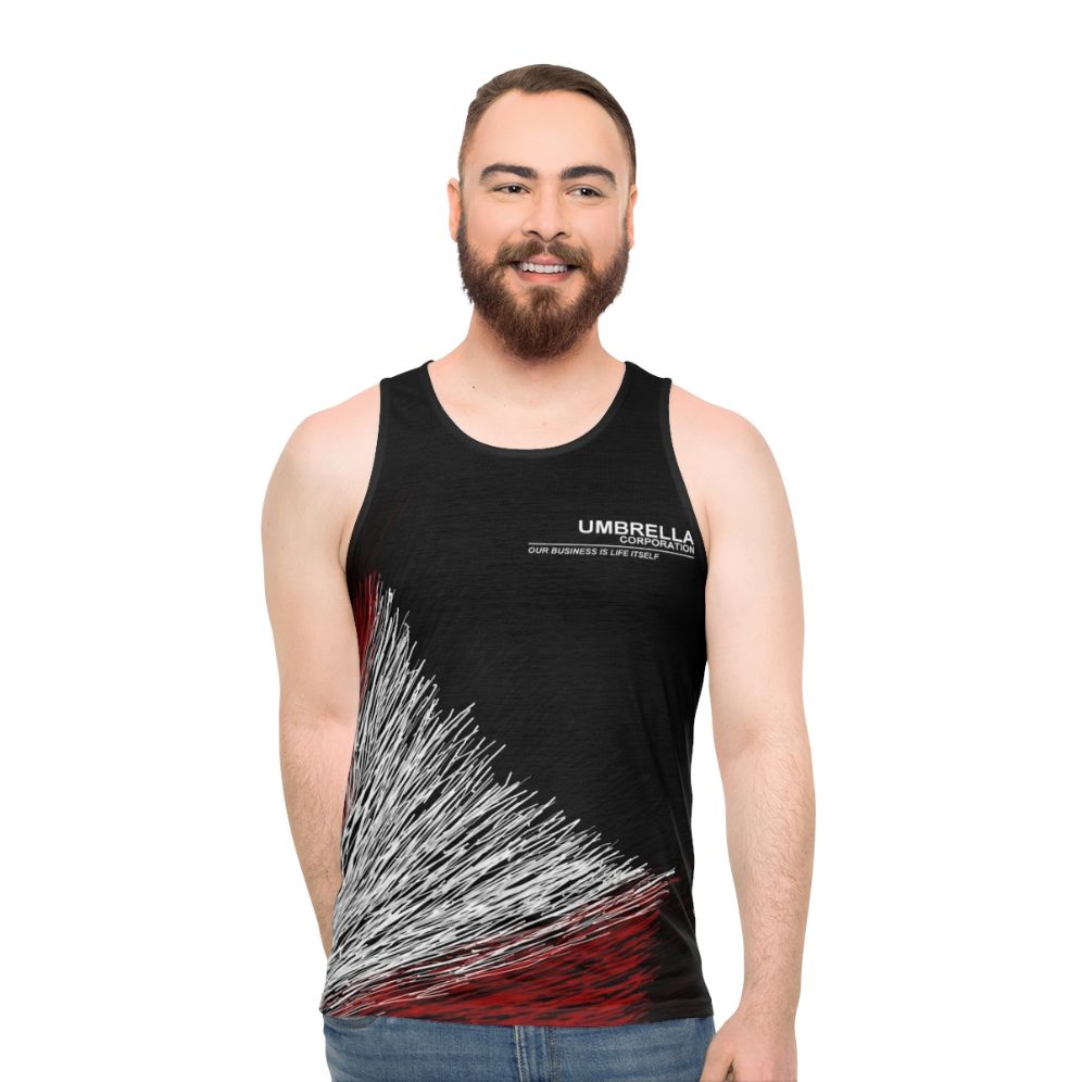 Unisex Umbrella Corporation Tank Top - men