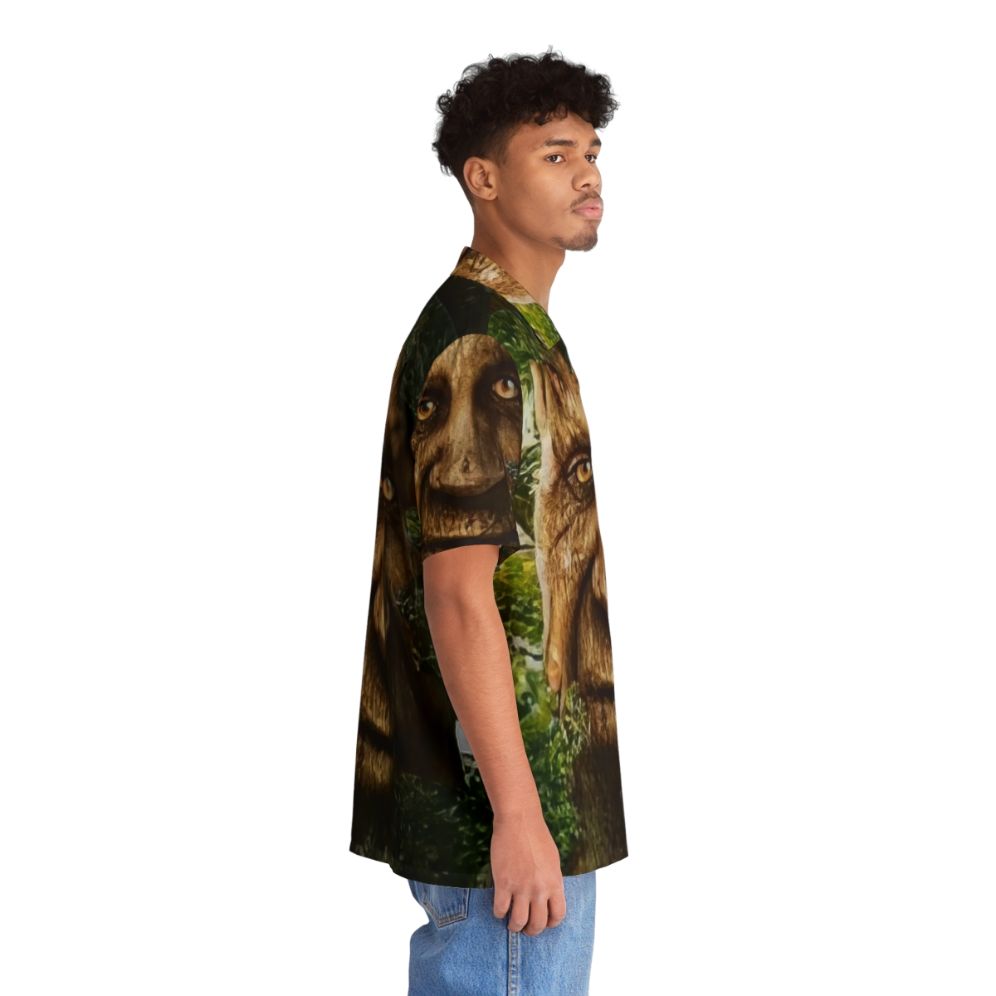 Wise Mystical Tree Meme Hawaiian Shirt with Funny Old Oak Tree Design - People Pight