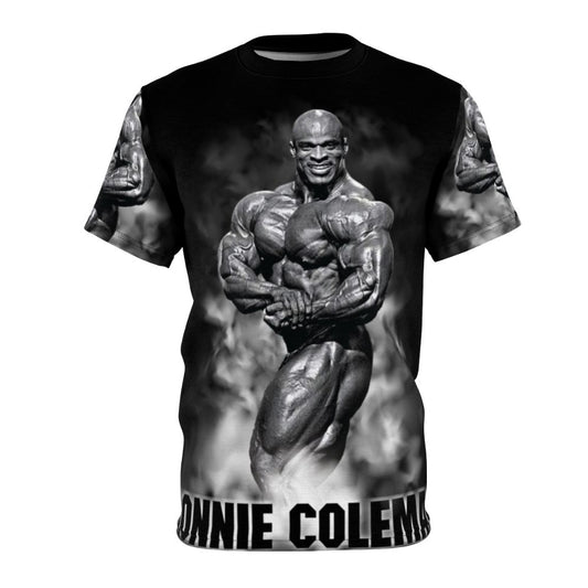 Ronnie Coleman inspired bodybuilder t-shirt featuring the legendary bodybuilder's image