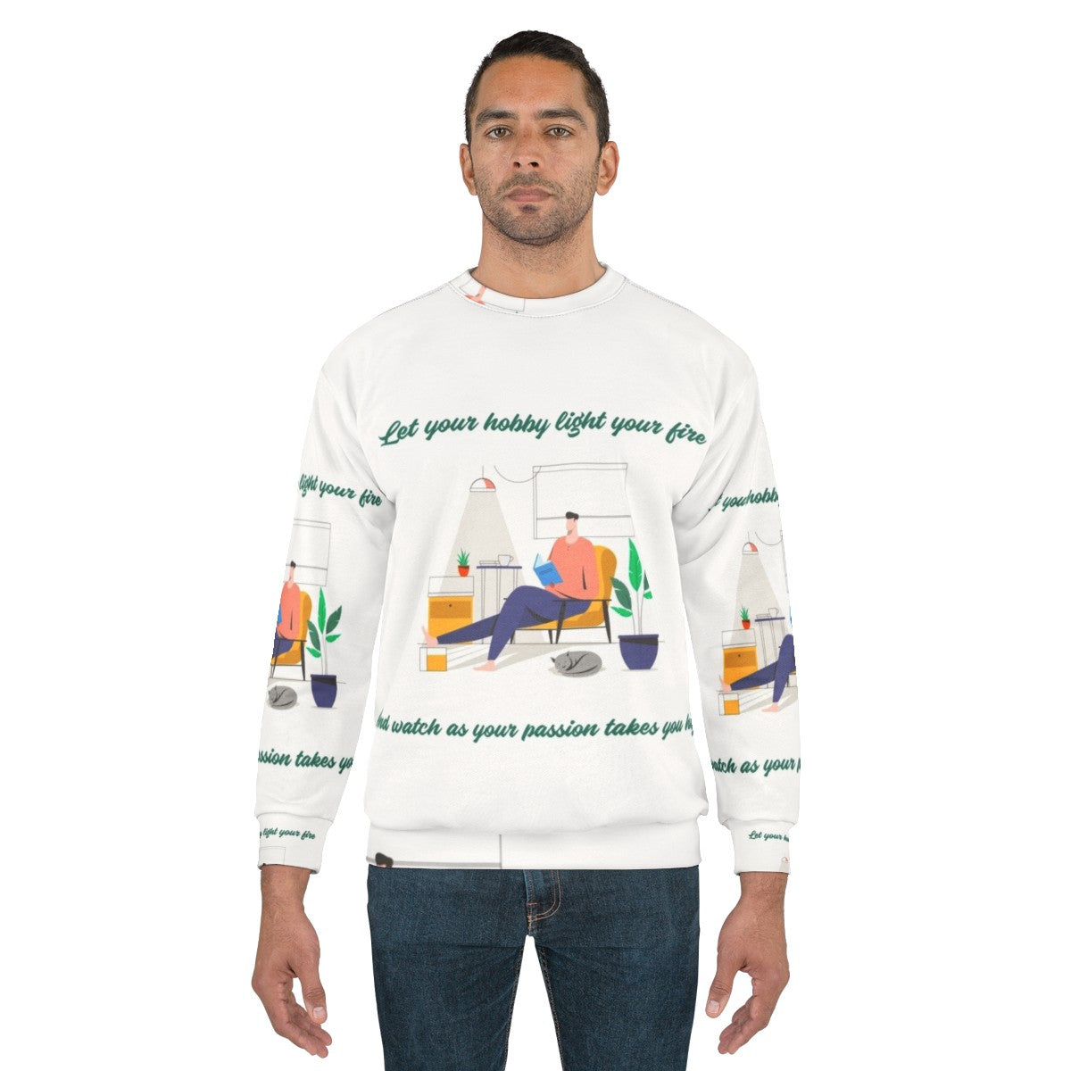 Hobbies and Fitness Sweatshirt - men