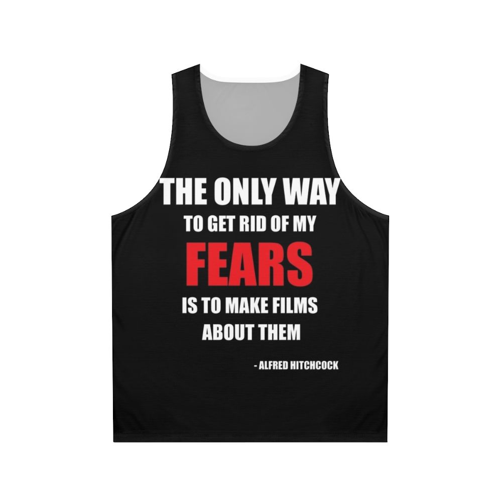 Unisex Alfred Hitchcock Quote Tank Top