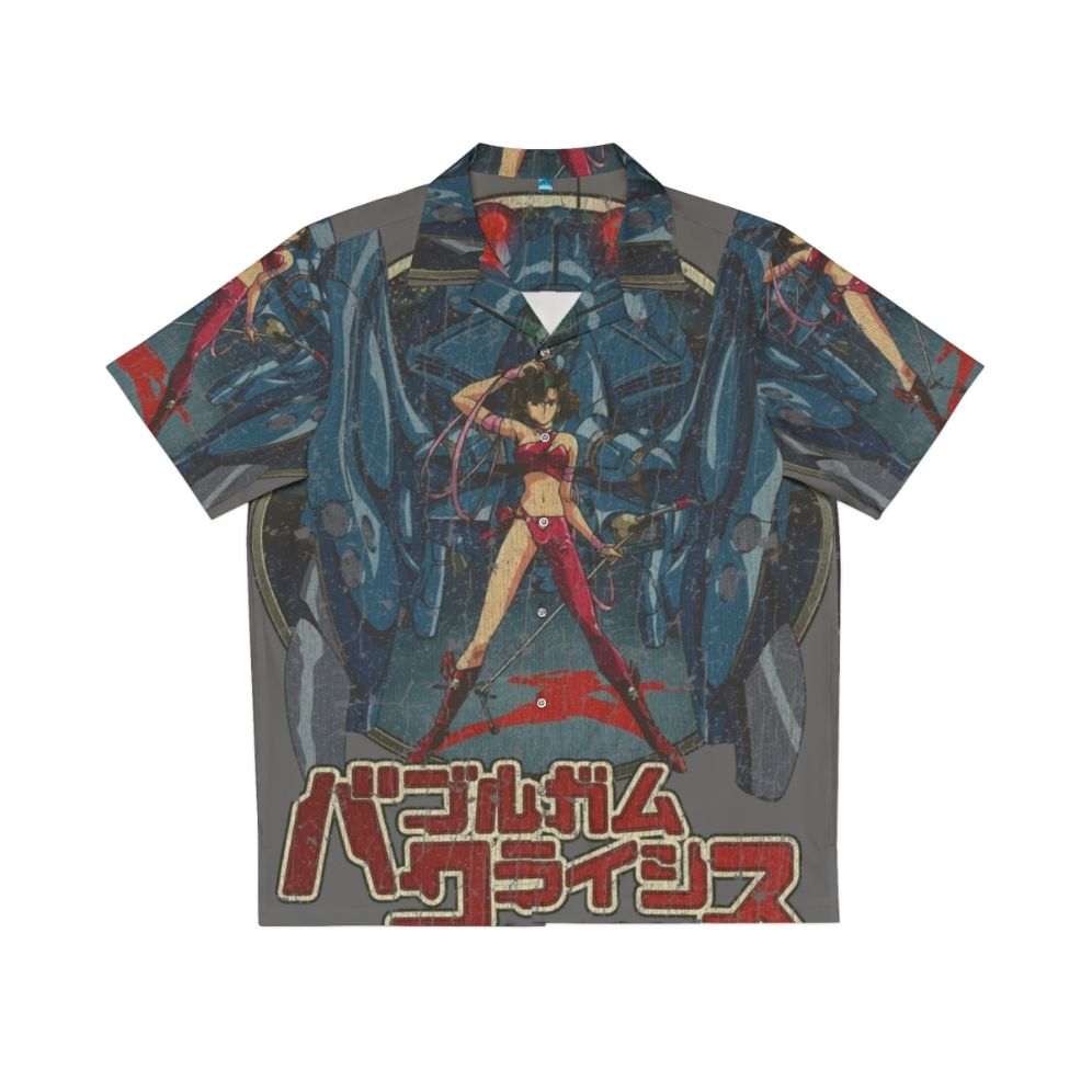 Bubblegum Crisis 1980s Hawaiian Shirt