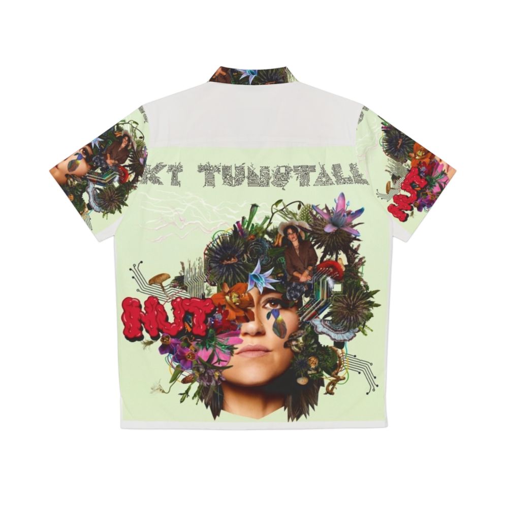 Music inspired tropical Hawaiian shirt - Back