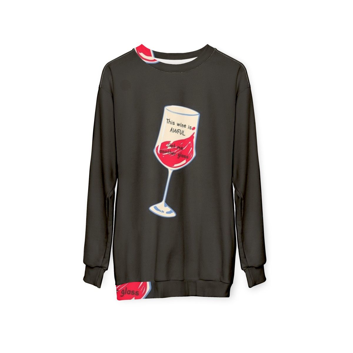 Awful Wine "Schitt's Creek" Sweatshirt - hanging