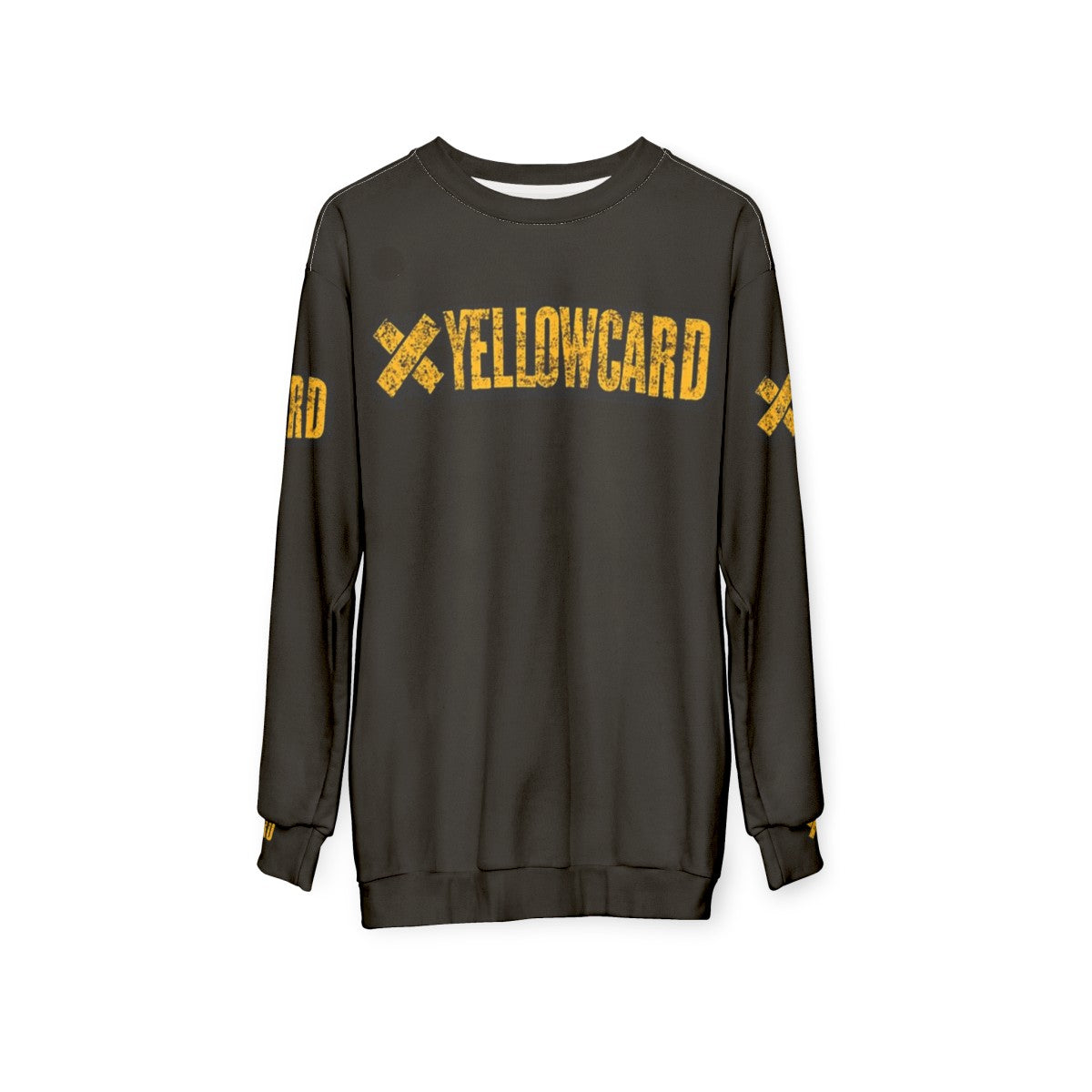 Yellowcard band sweatshirt - hanging