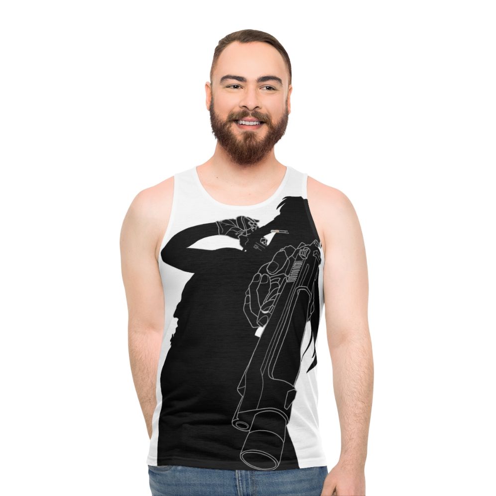 Revy Black Lagoon Unisex Anime Tank Top - men