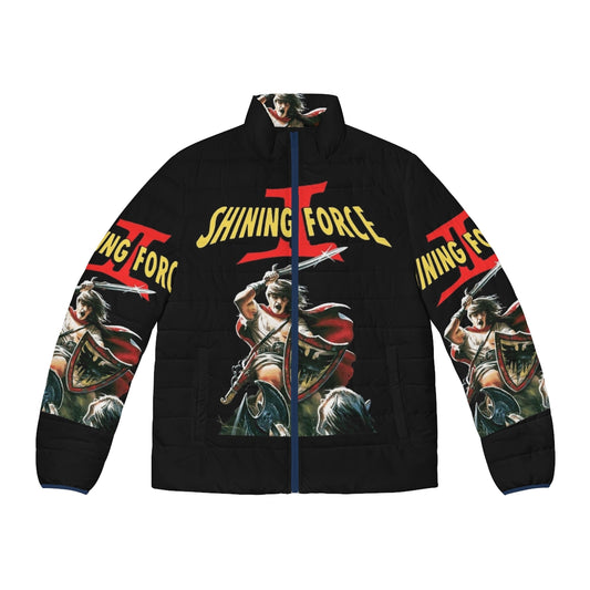 Shining Force II inspired puffer jacket for retro gaming fans